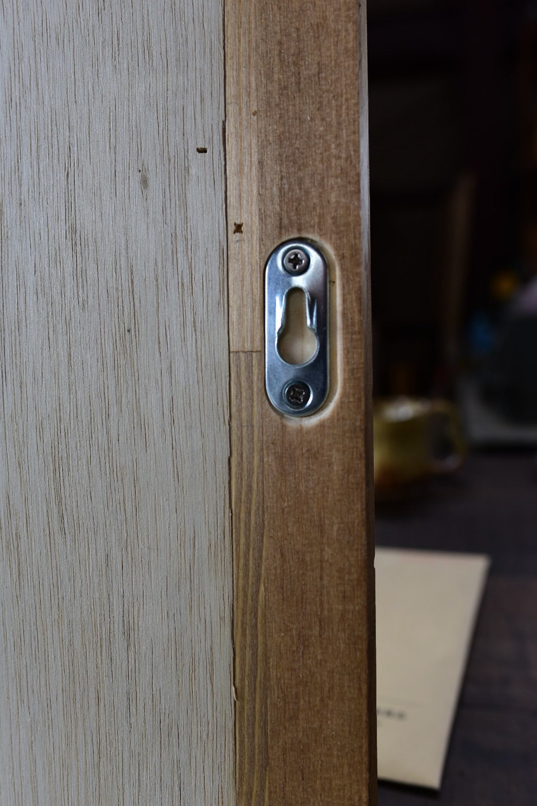 壁掛けタイプの姿見/エイジング塗装/ 各色