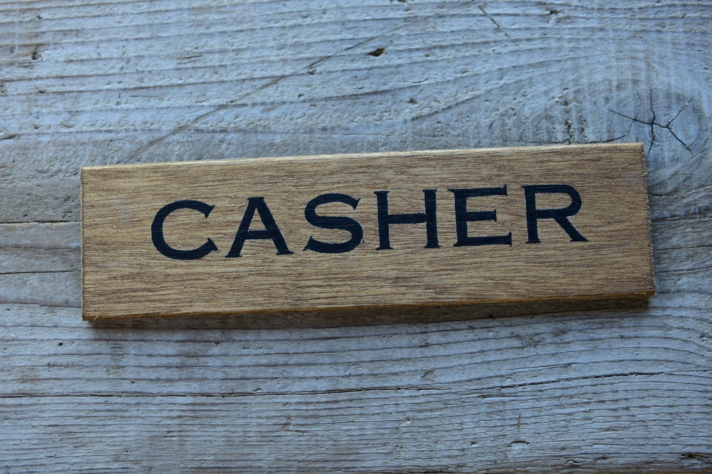 手書きのドアサインプレート