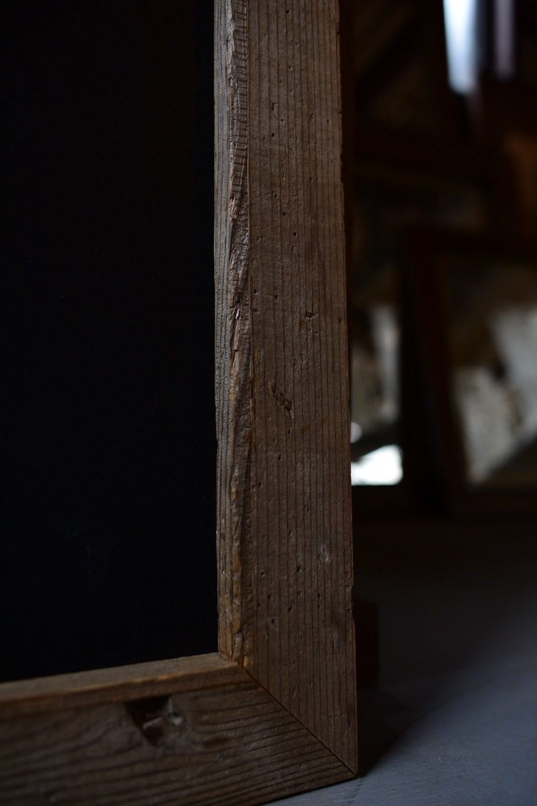 古材の黒板/当工房sign入り