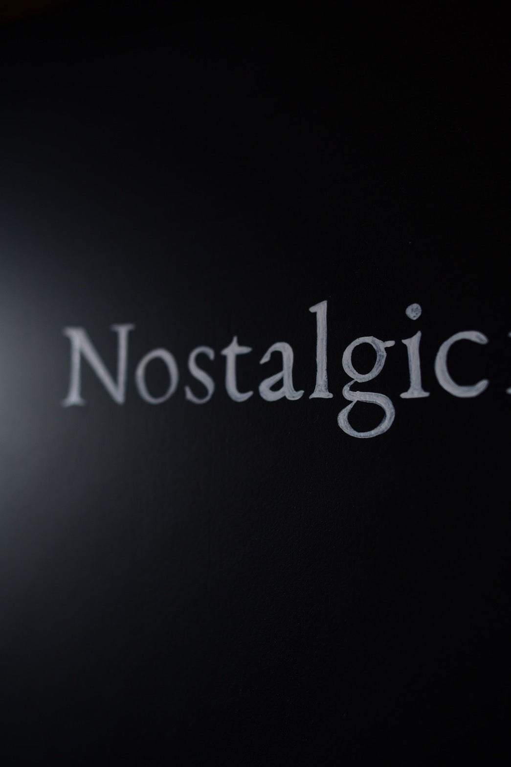 古材の黒板/当工房sign入り