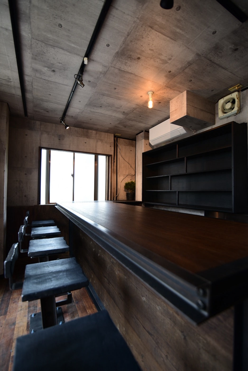 鐵のカウンター