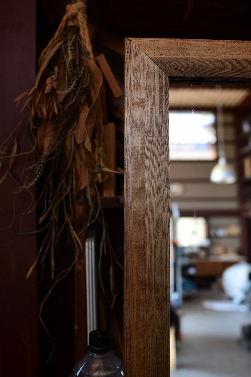 二人横並びで使える特大サイズの姿見　