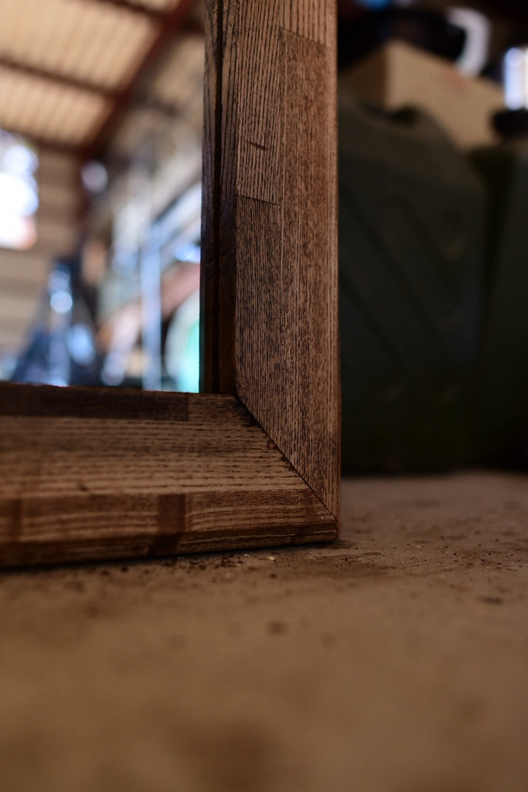 二人横並びで使える特大サイズの姿見　