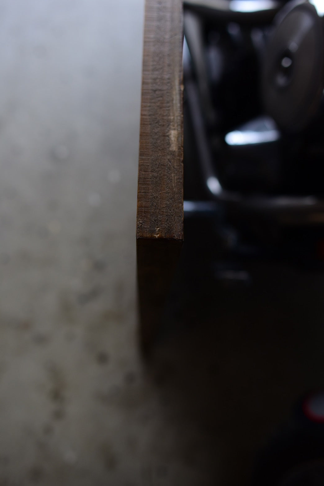 古材のBARBERミラー　オリジナルヴィンテージカラー　