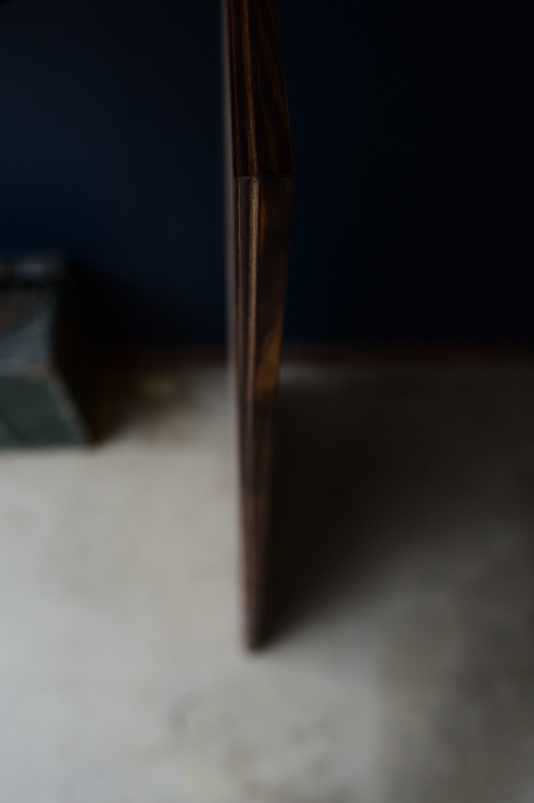 良い木目をとった枠付天板/medium　brown