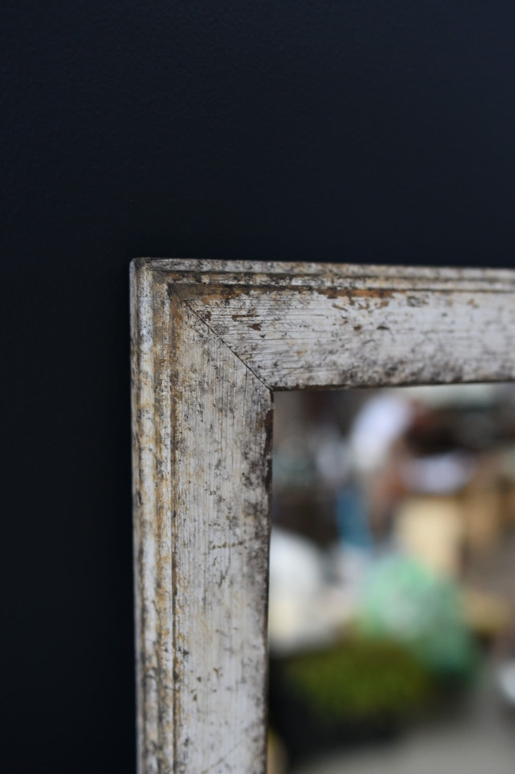 ソフトダメージ加工/shabby　chicミラー/60㎝×40㎝/