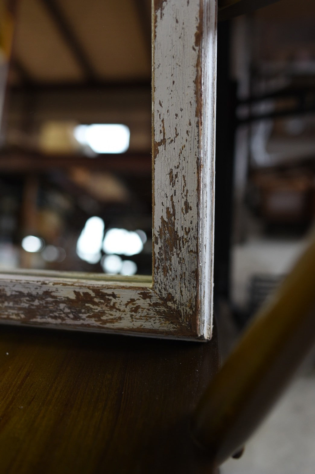 ハードダメージ加工/shabby　chicミラー/60㎝×40㎝