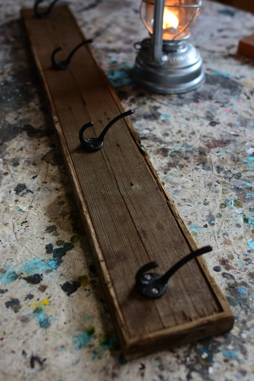 古材のウォールハンガー/「仕事の跡」シリーズ