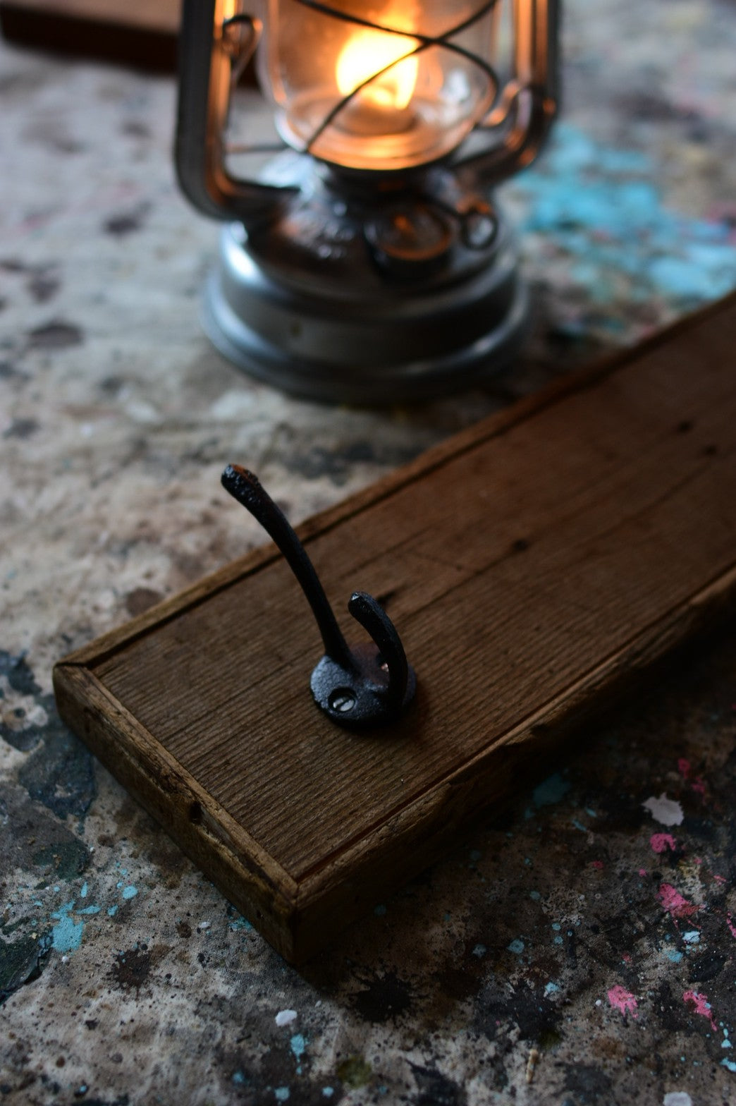 古材のウォールハンガー/「仕事の跡」シリーズ