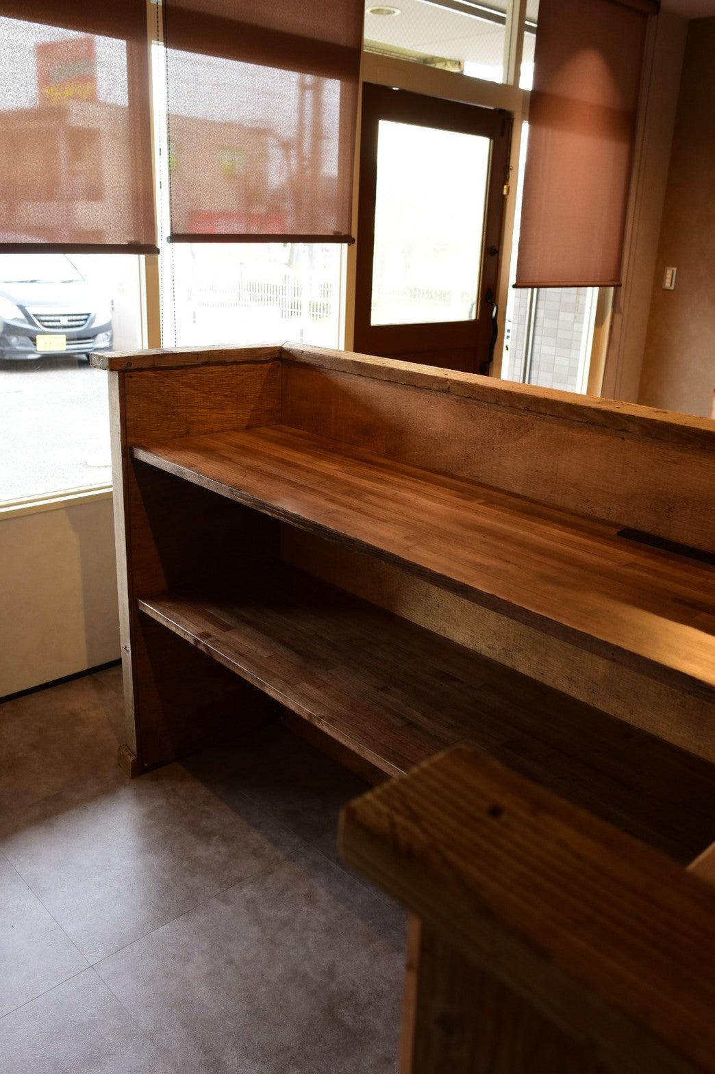 有機的な古材カウンター オーダーメイド – ドングリ商店