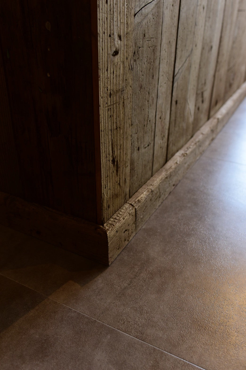 有機的な古材カウンター　オーダーメイド　　