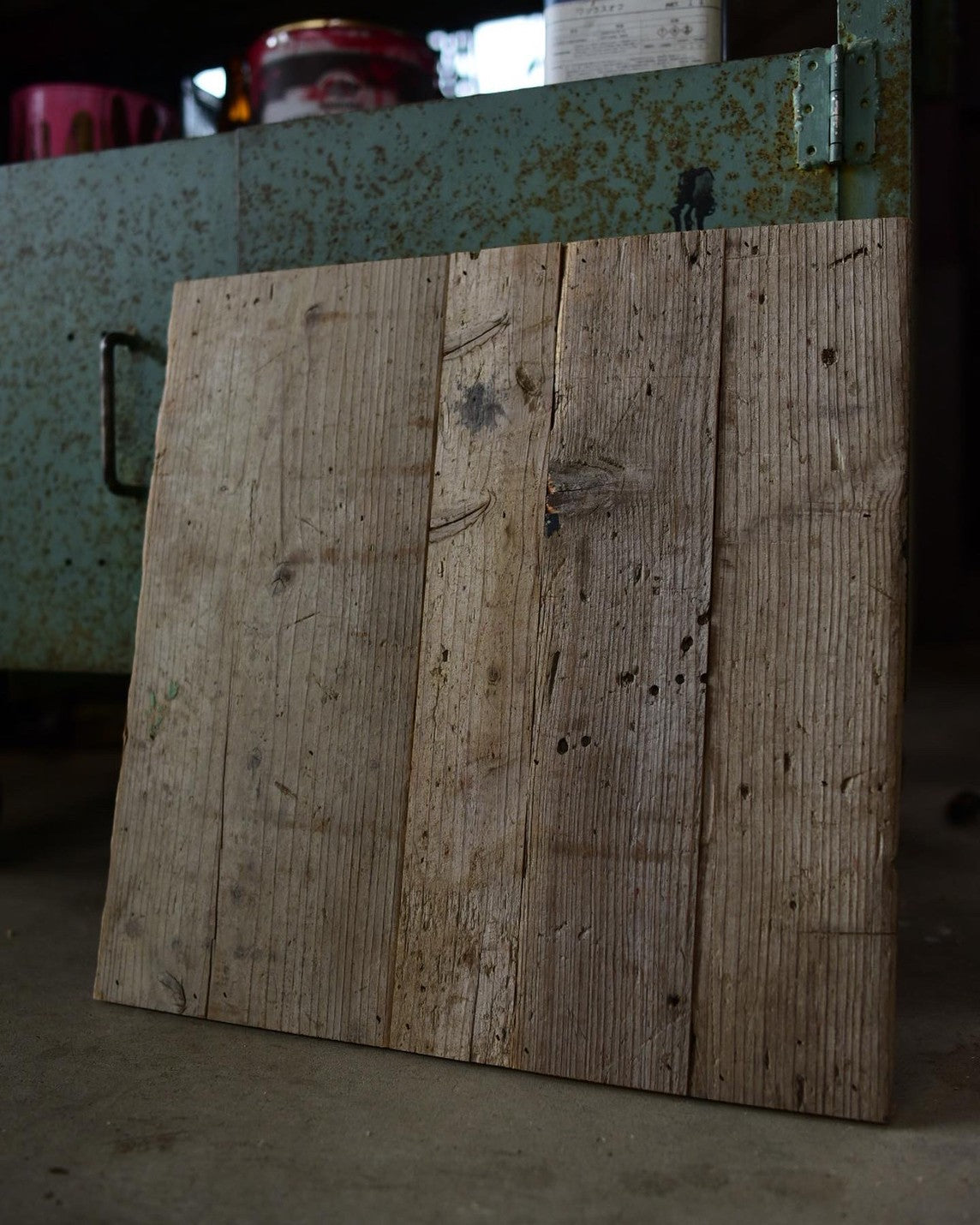 映えかたが凄い古材のフォトボード　45㎝×45㎝