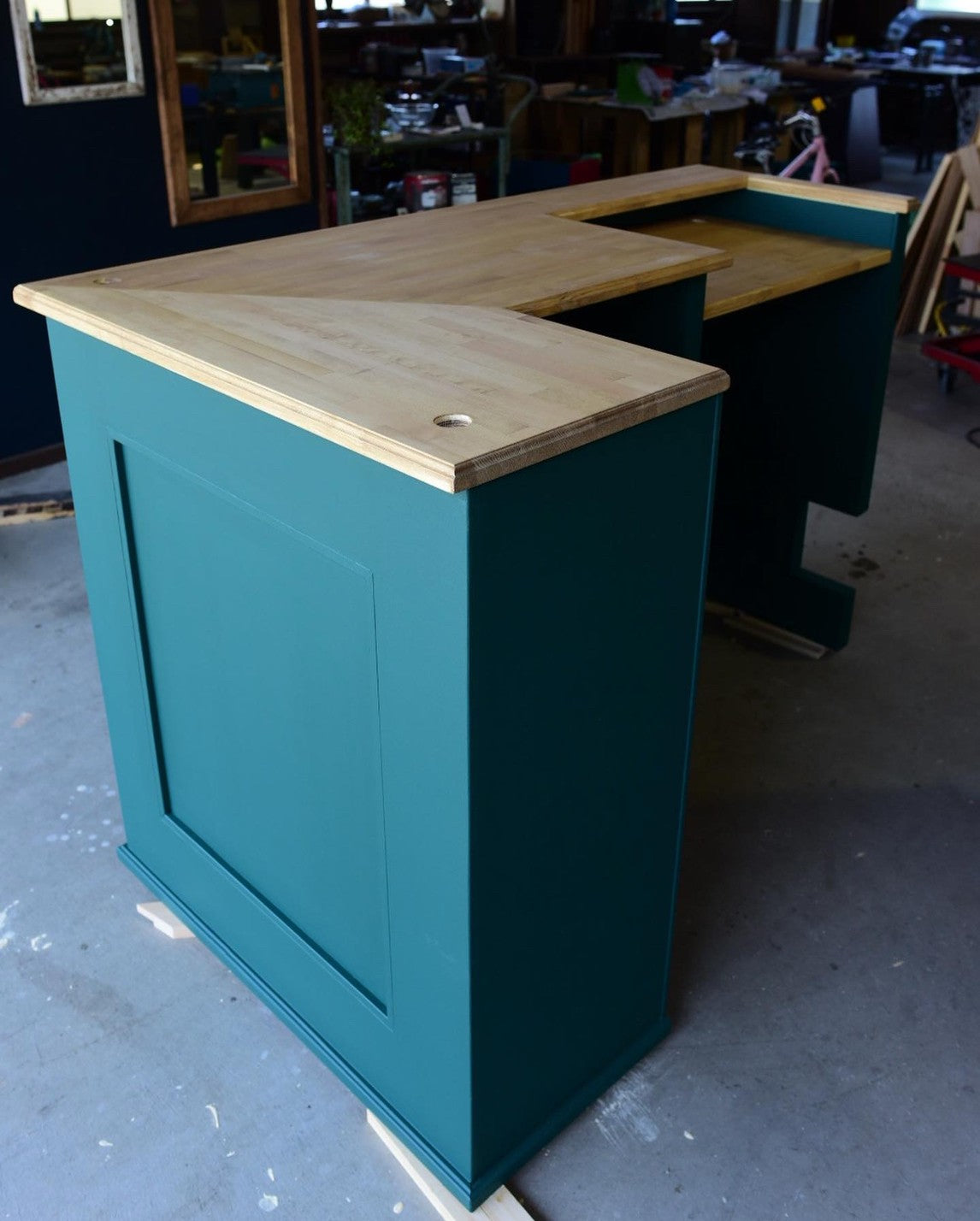 アイビーグリーンのカウンター/オーダーの一例　