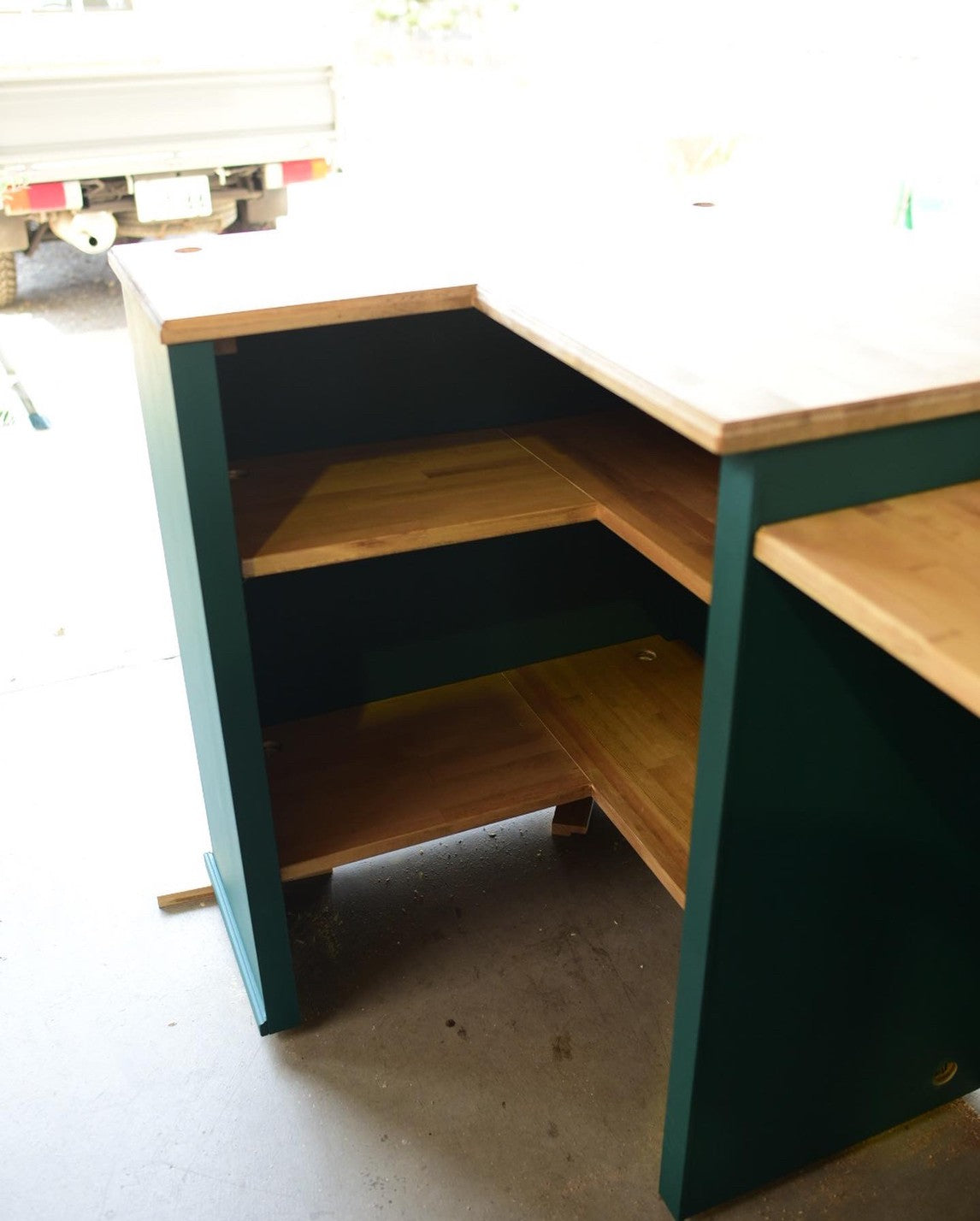 アイビーグリーンのカウンター/オーダーの一例　