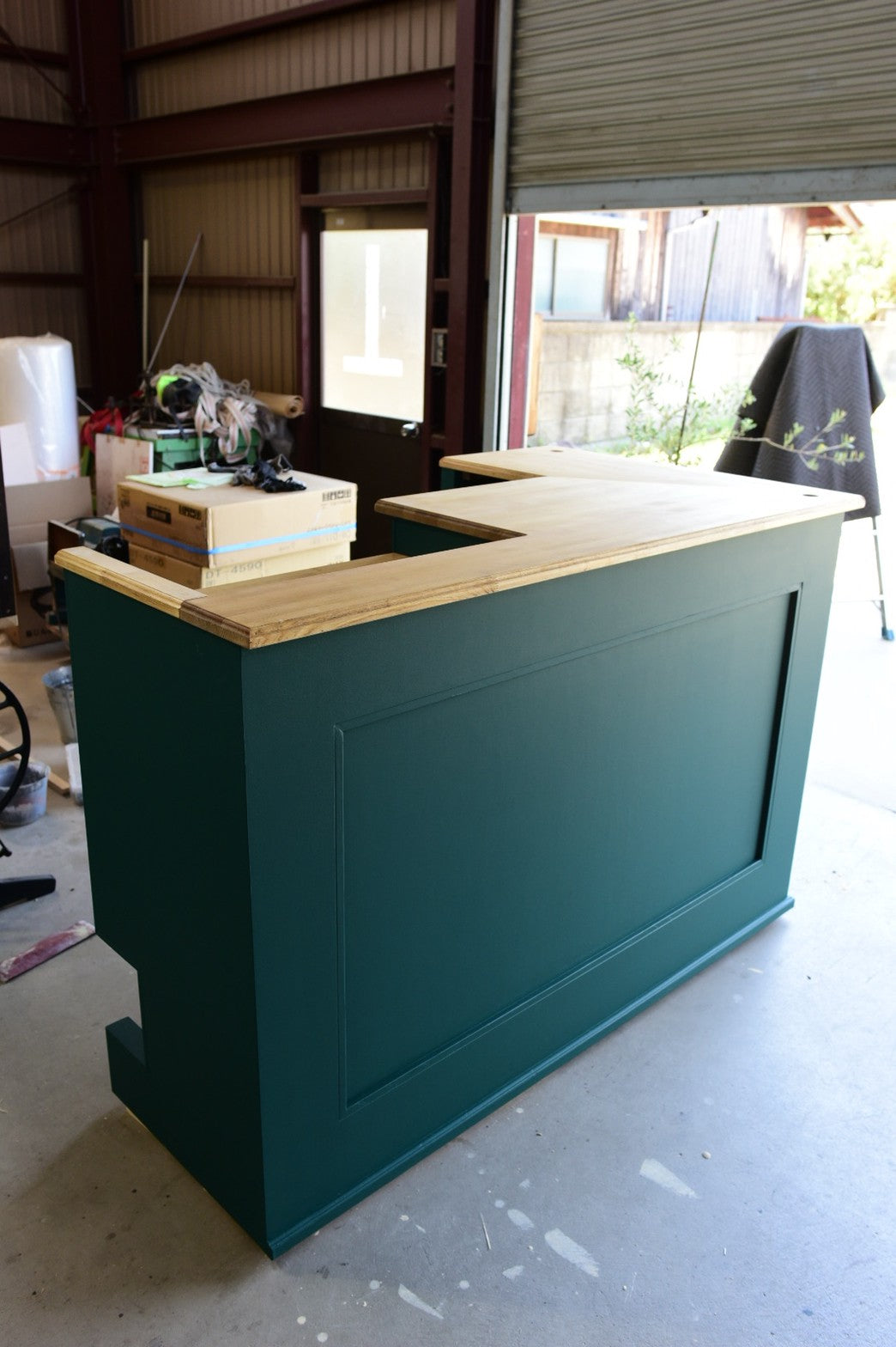 アイビーグリーンのカウンター/オーダーの一例　