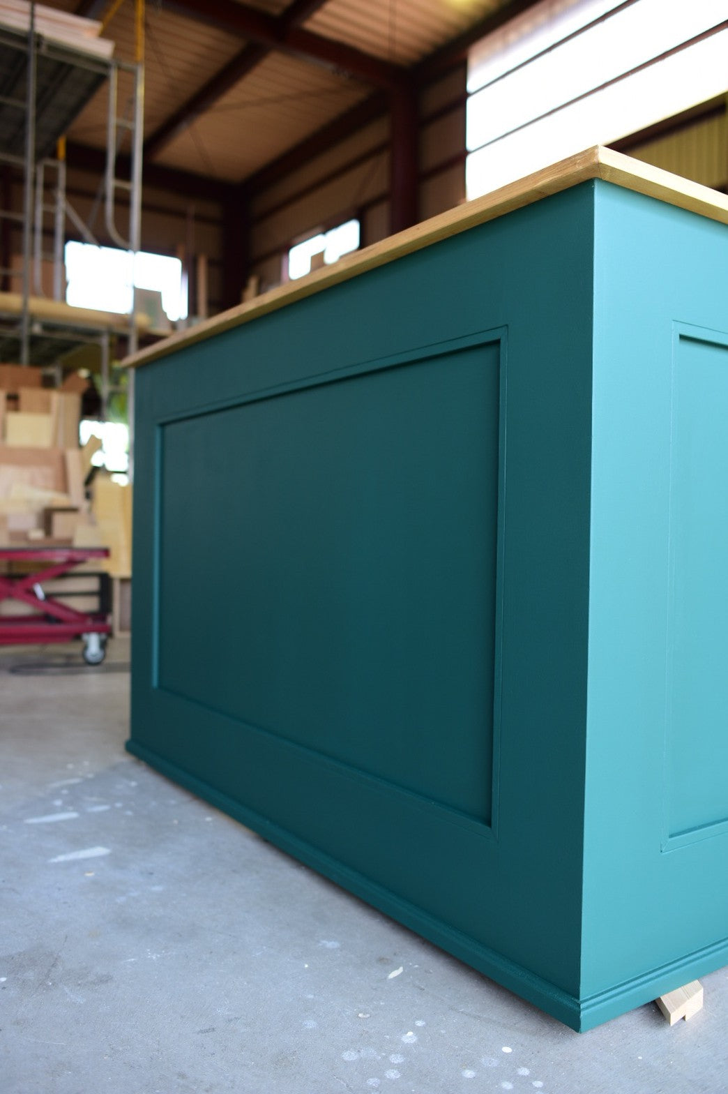 アイビーグリーンのカウンター/オーダーの一例　