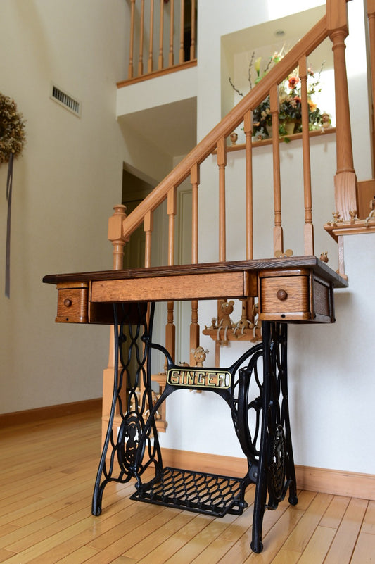 お持ちのミシン台をお預かりリメイク☆例☆