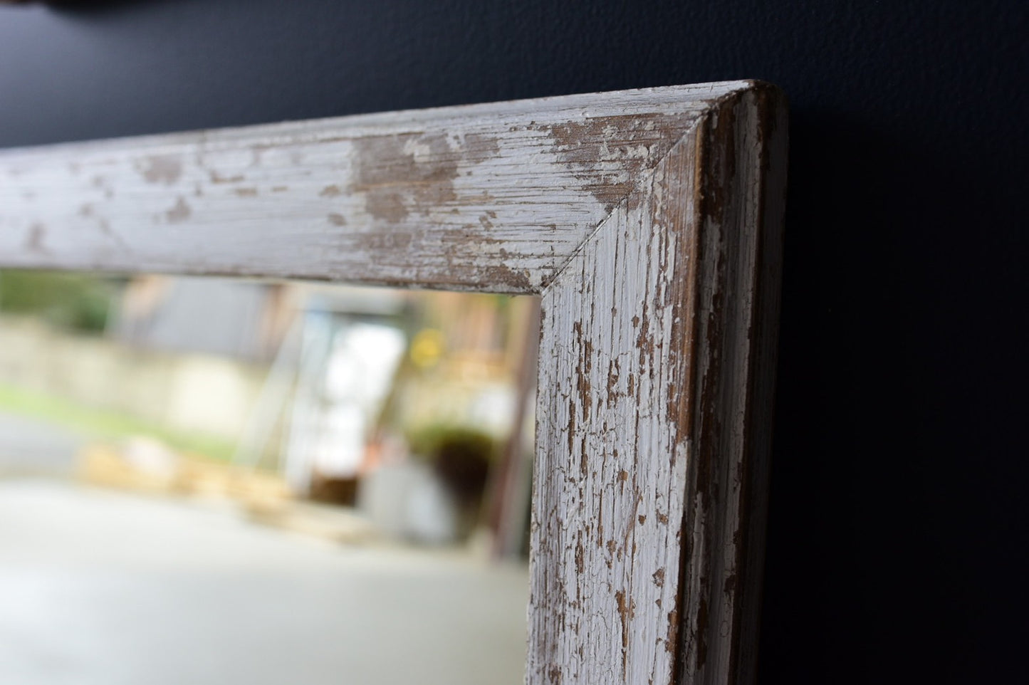 ハードダメージ加工/shabby　chicミラー/65㎝×130㎝