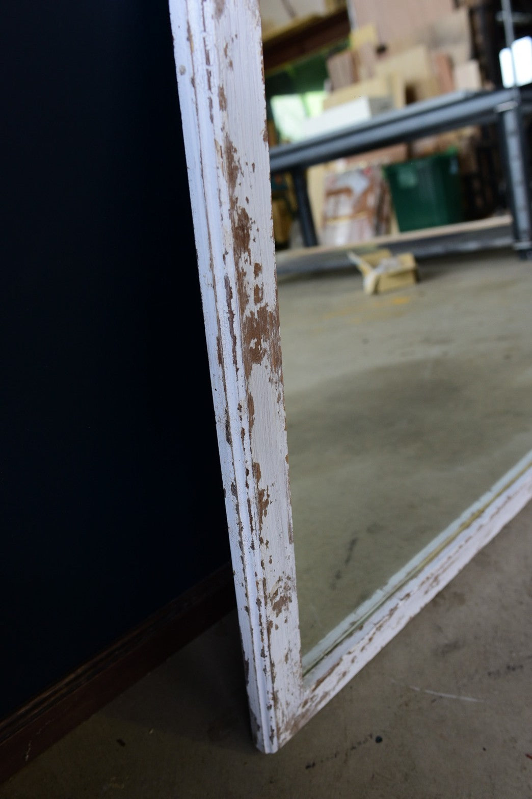 ハードダメージ加工/shabby　chicミラー/65㎝×130㎝