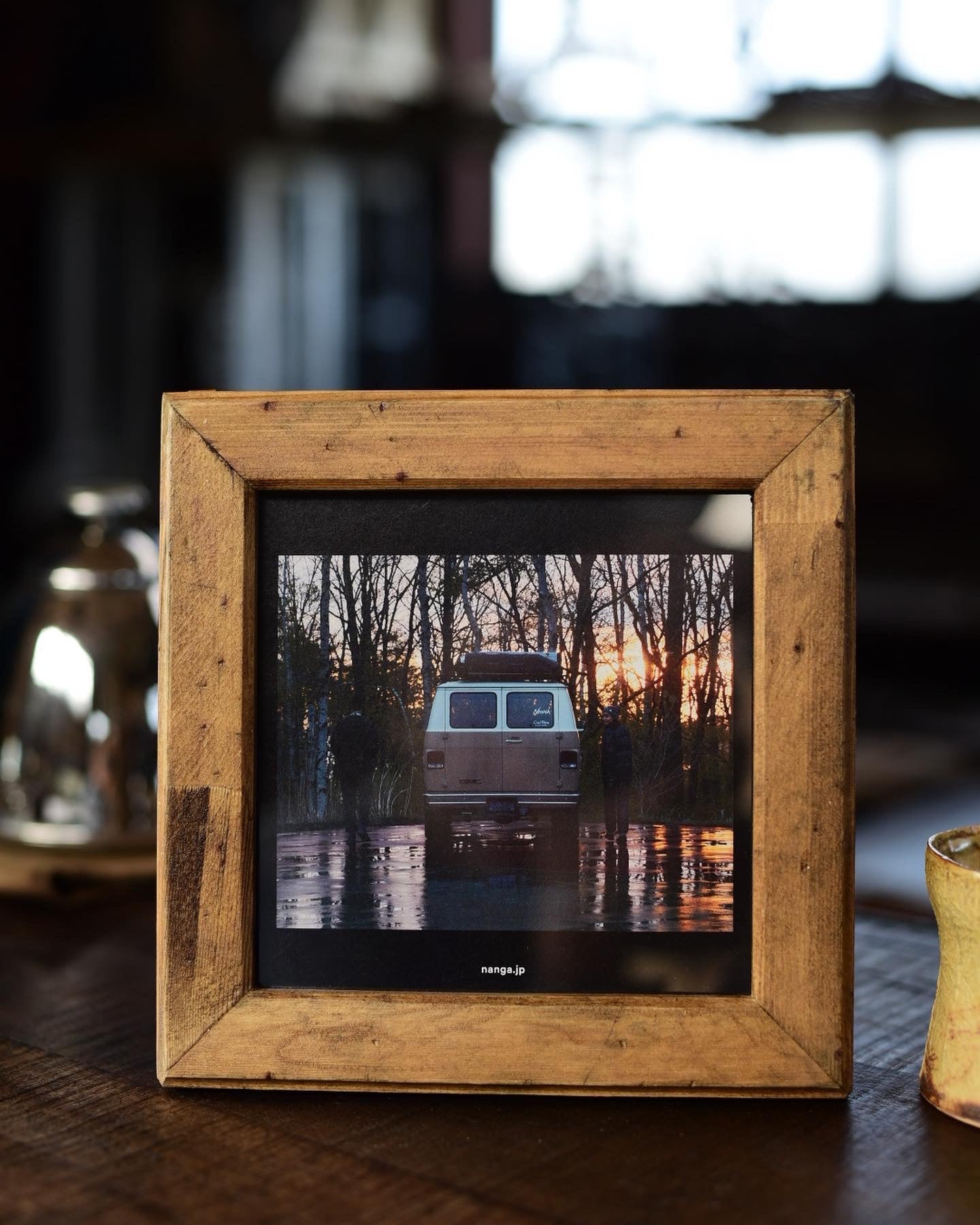小さなフォトフレーム エイジング塗装_natural – ドングリ商店